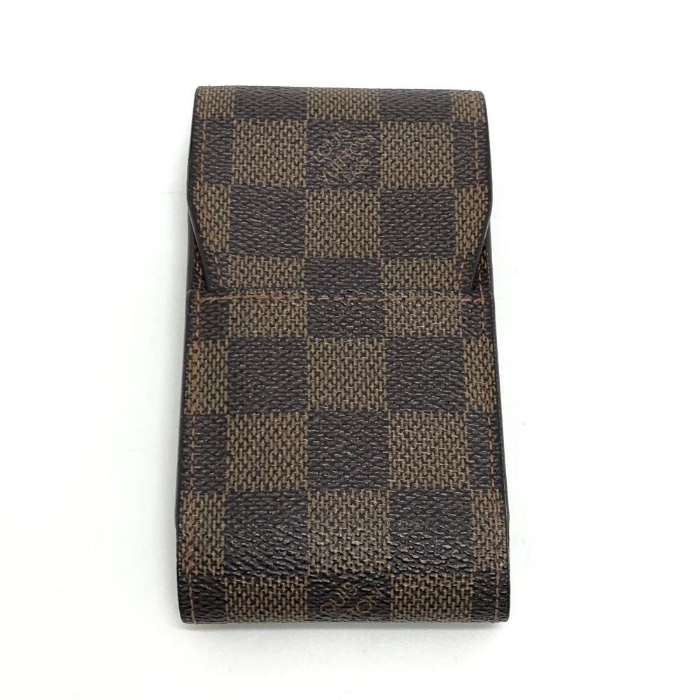 ルイヴィトン LOUIS VUITTON エテュイ・シガレット N63024 ダミエ タバコケース シガレットケース ダミエキャンバス エベヌ ブラウン