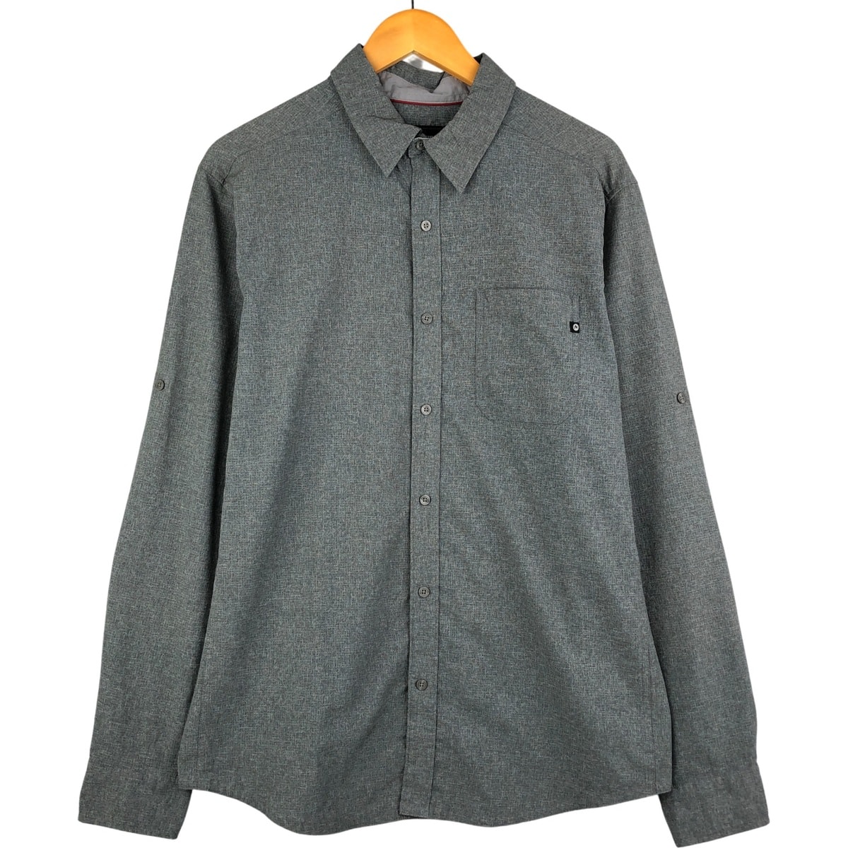 古着 MARMOT 長袖 ポリシャツ メンズL相当/eaa594214