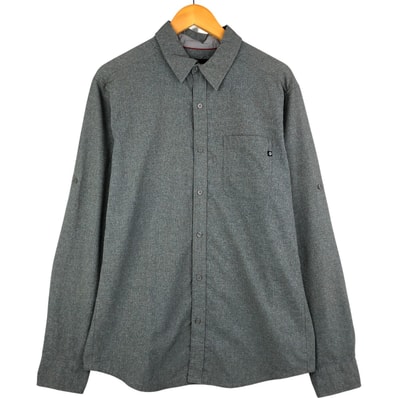 古着 MARMOT 長袖 ポリシャツ メンズL相当/eaa594214