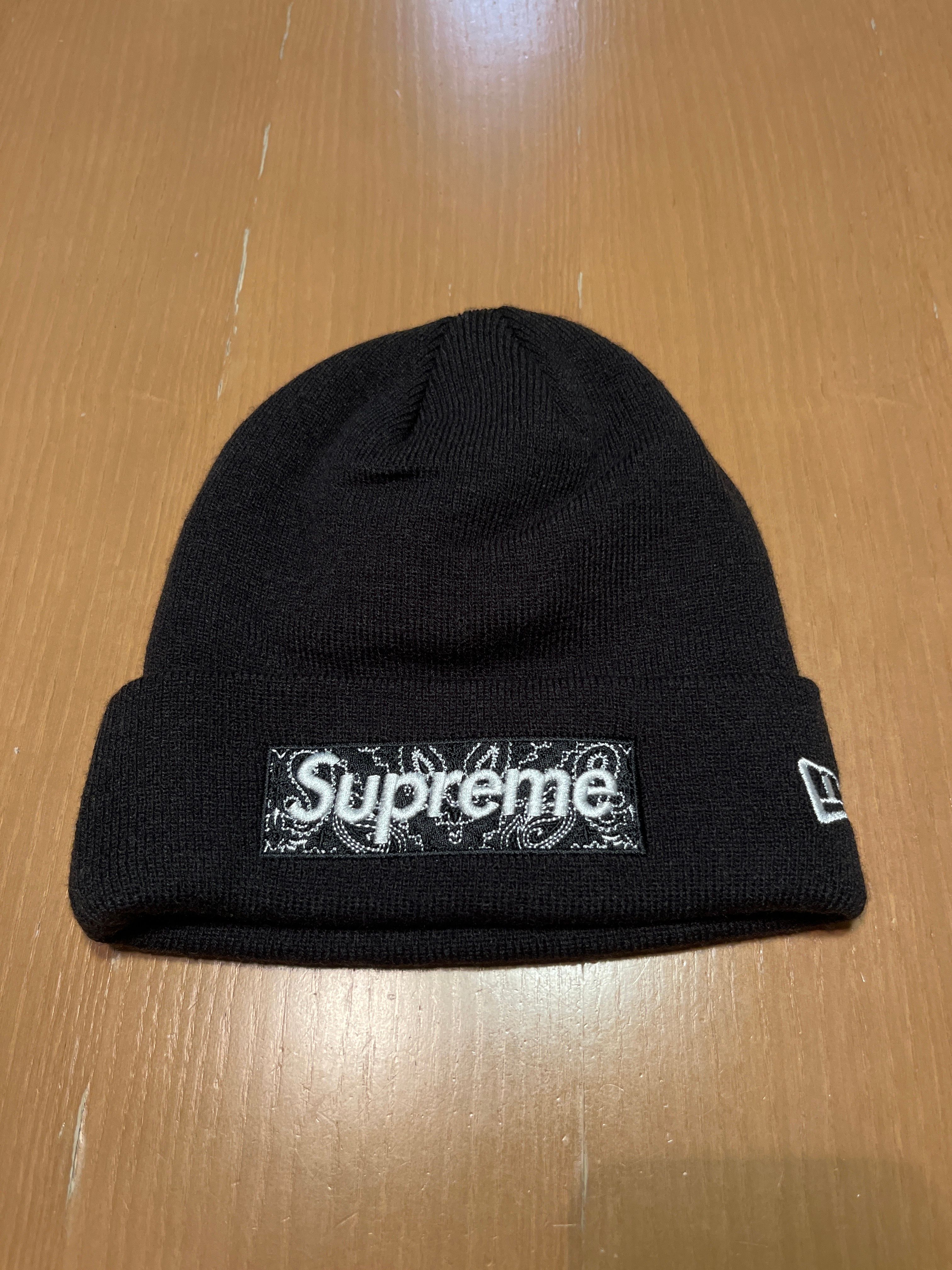 Supreme New Era® Box Logo Beanie "Black"