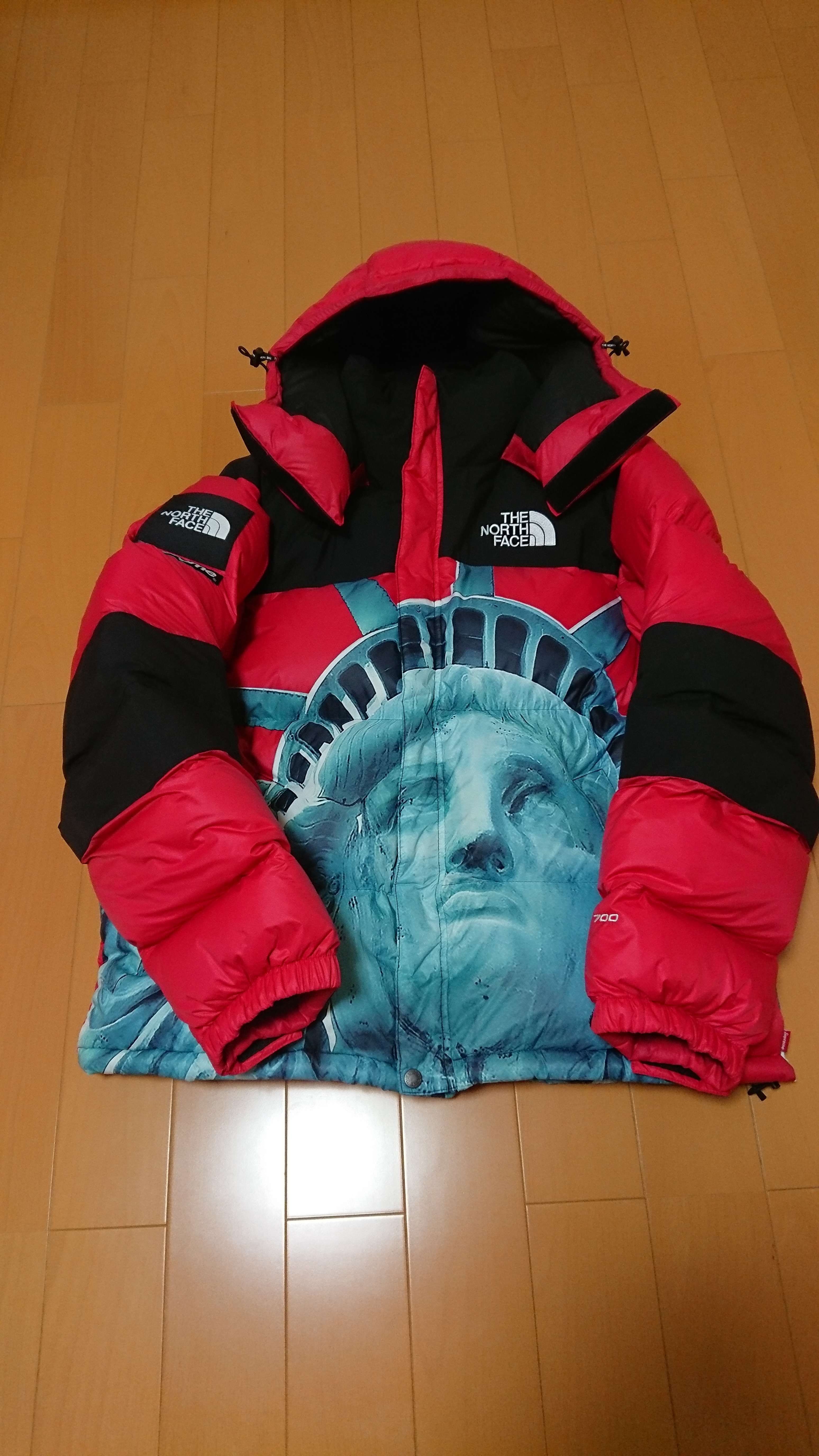 Supreme x The North Face Statue of Liberty Baltoro Jacket "Red"