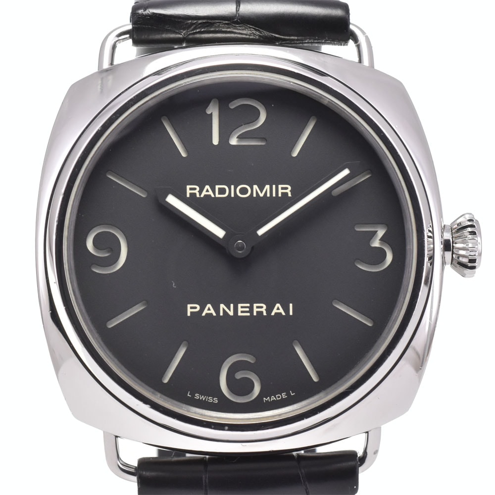 値下 パネライ PANERAI PAM00210 ラジオミール 手巻き メンズ 良品 □#146500