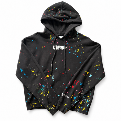 Off-White X Marais Splatter ペイント パーカー