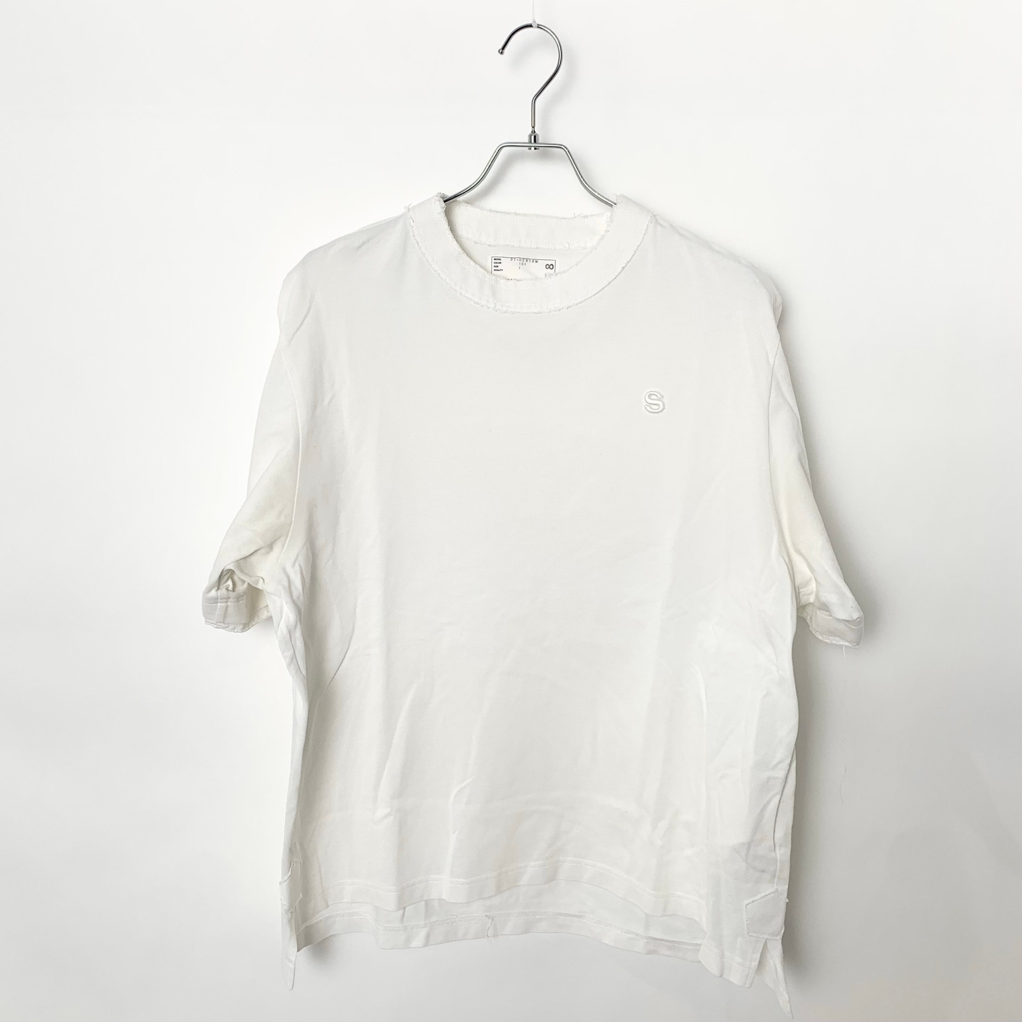 Cotton Jersey Pullover White