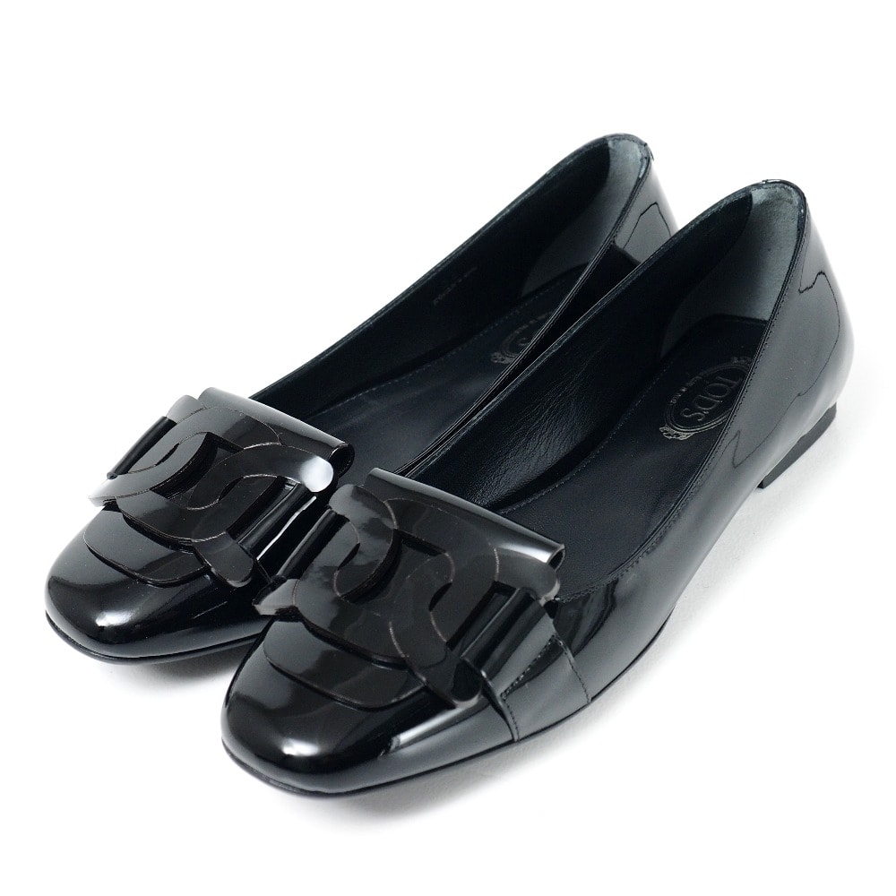 ■美品■TOD'S トッズ Kate ケイト バレエシューズ サイズ35 フラットシューズ パンプス 靴 イタリア製 ブランド古着【中古】20260402/RA8820