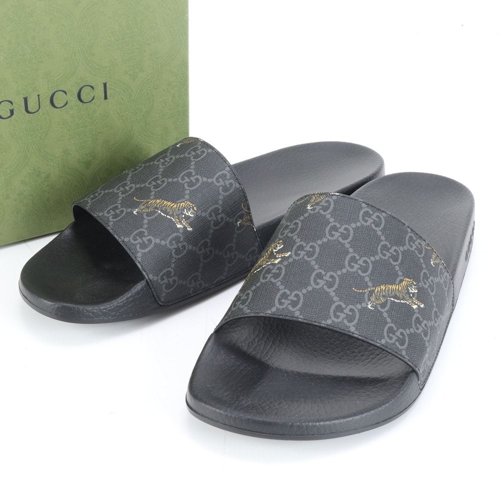 新品・未使用(ワケあり)】□未使用 グッチ GGスプリームタイガー