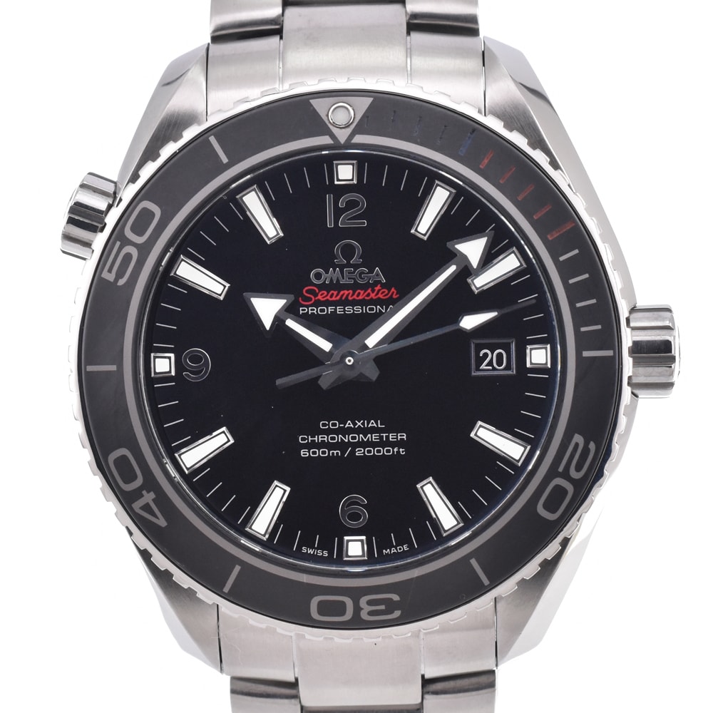 オメガ OMEGA 522.30.46.21.01.001 シーマスター プラネットオーシャン ソチオリンピック 2014 限定品 自動巻き メンズ 良品 D#149821