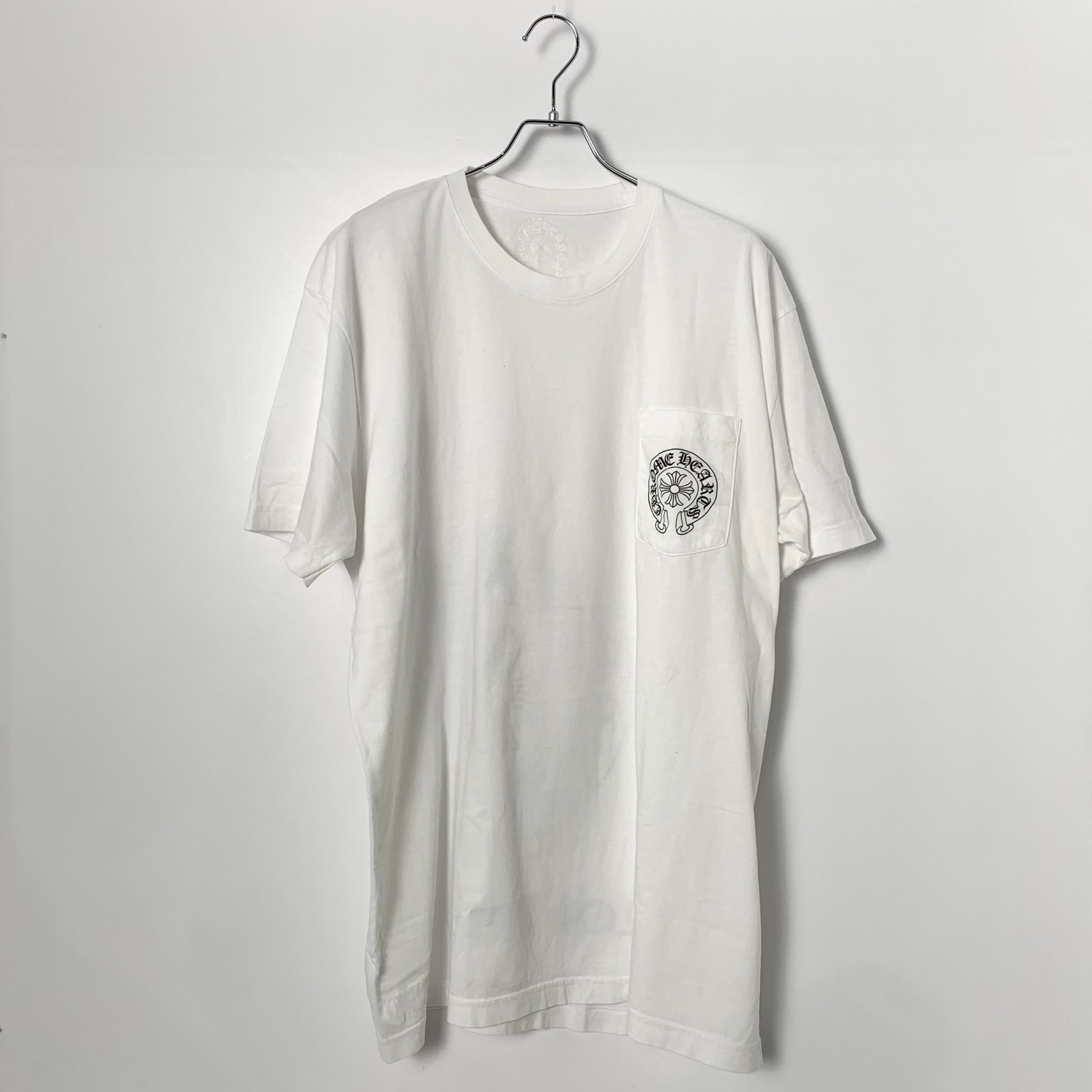 Chrome Hearts Los Angeles Exclusive Horseshoe Pocket T-Shirt "White"