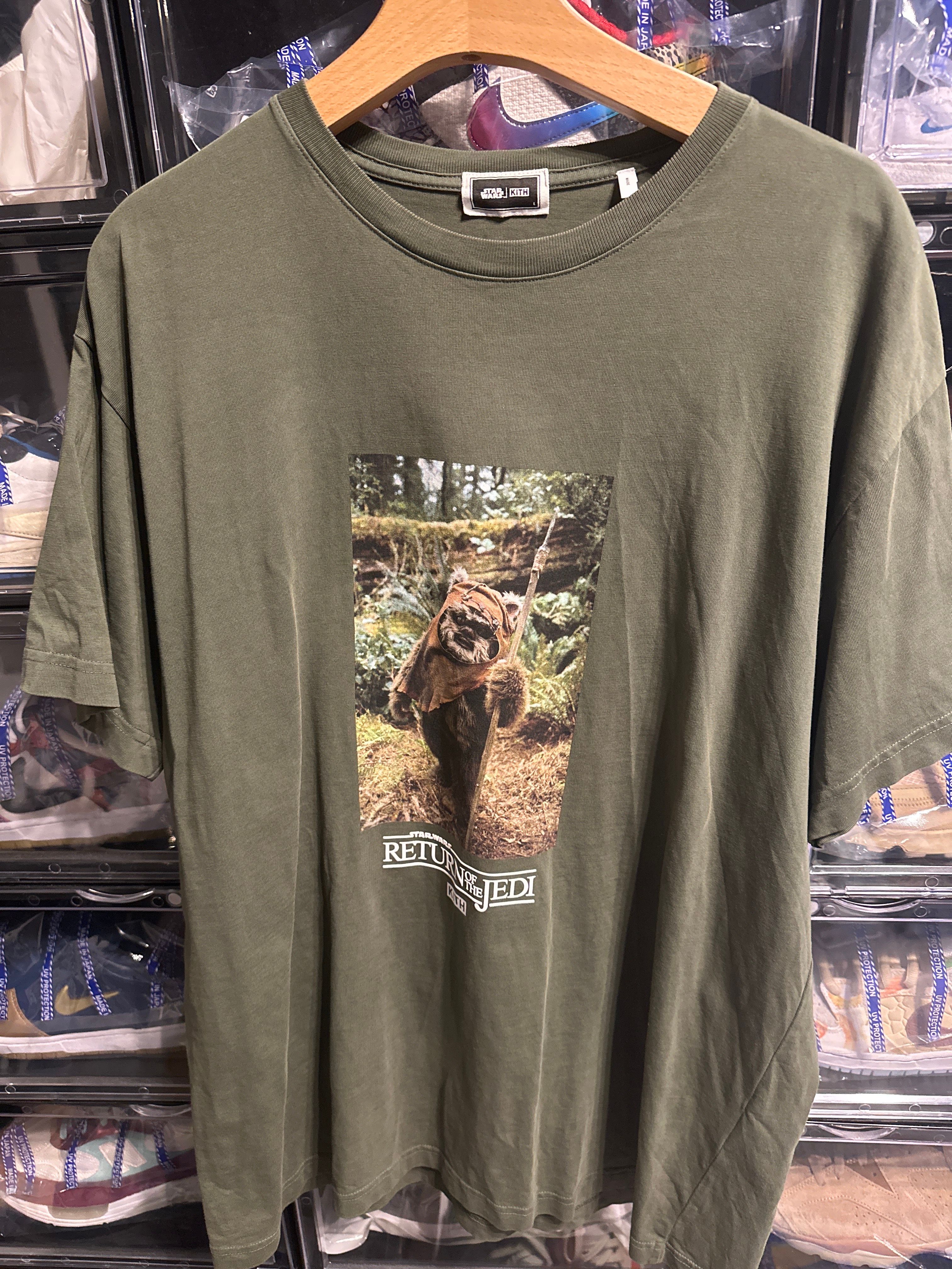 Kith x STAR WARS Ewok Vintage Tee "Cypress"