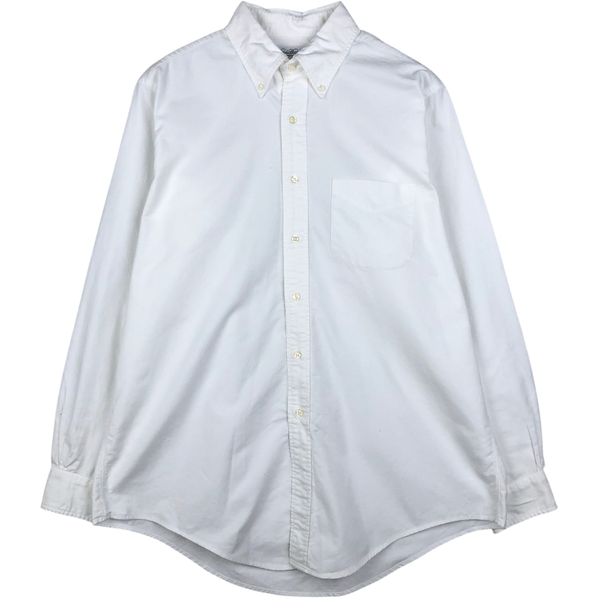 古着 ブルックスブラザーズ Brooks Brothers MAKERS 長袖 ボタンダウンシャツ USA製 メンズL相当/eaa642852