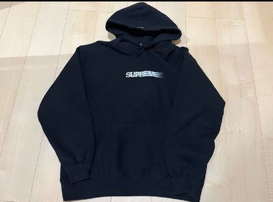 Supreme Motion Logo Hooded Sweatshirt "Black" (23SS)