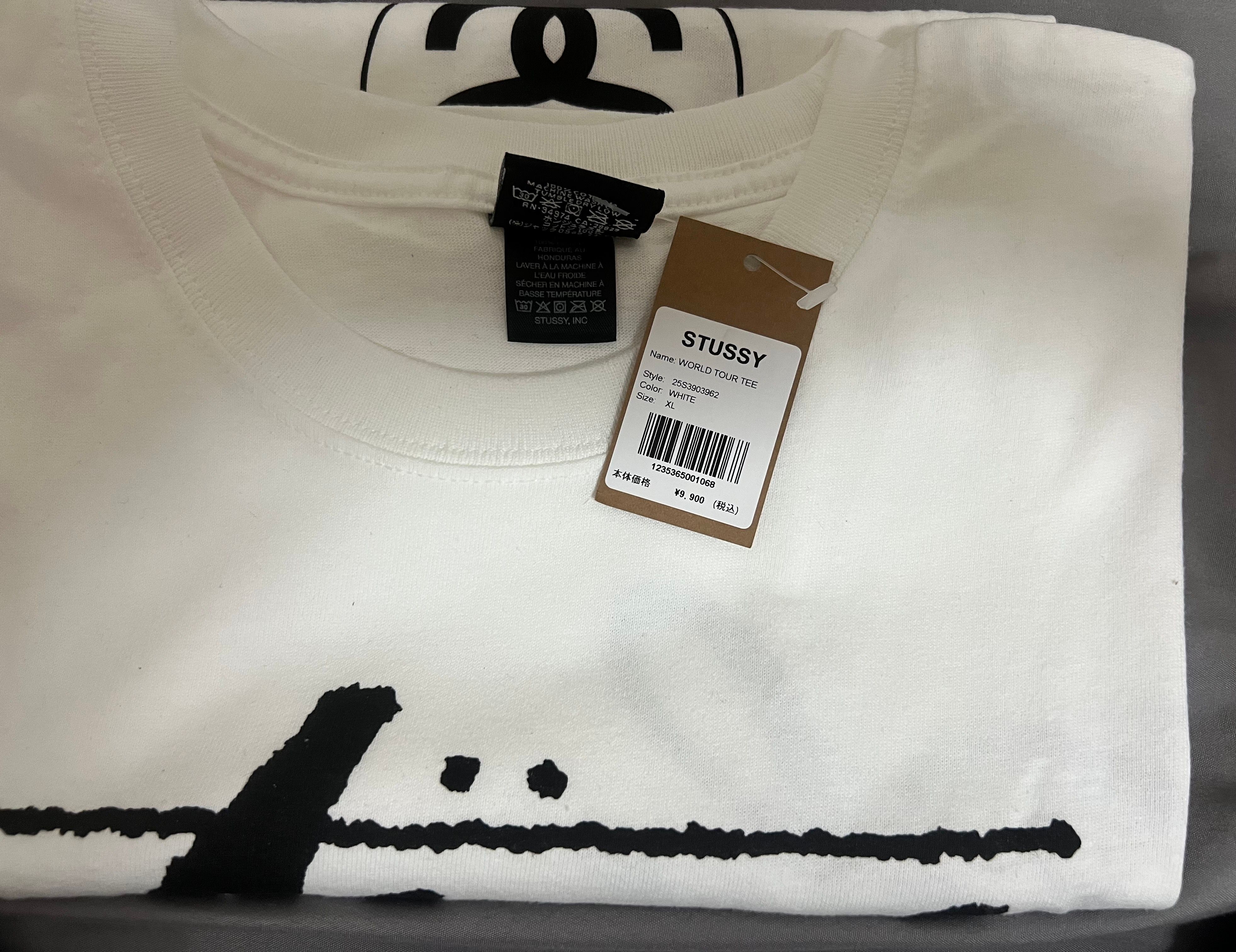 Stussy World Tour Tee "White" (2025) 3903962