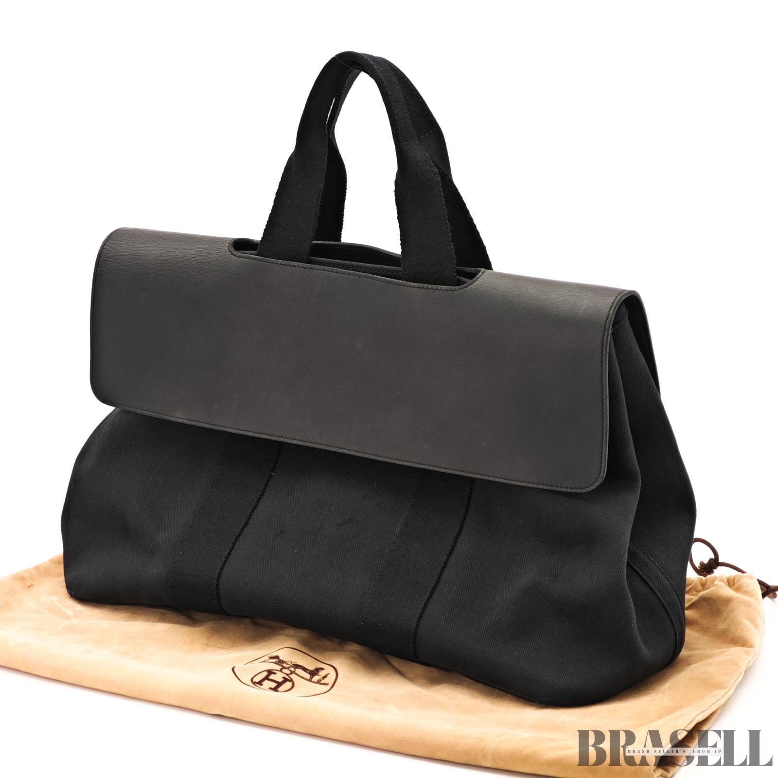 HERMES エルメス ハンドバッグ Canvas レディース