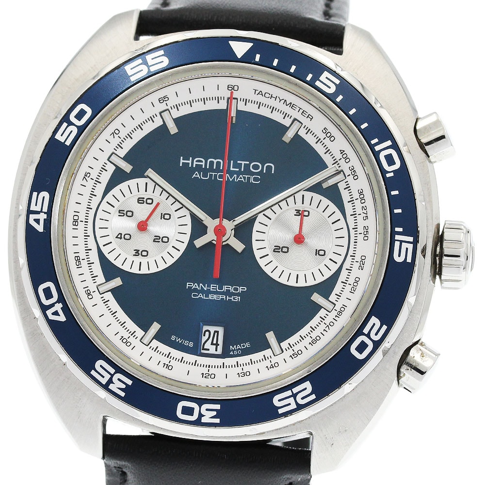 ハミルトン パンユーロ H357160 メンズ 【中古】