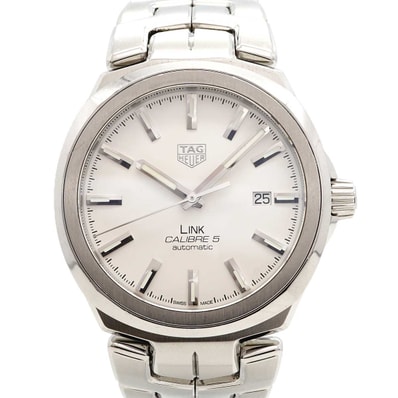 【6wdd0300】タグホイヤー リンク WBC2111 白文字盤【中古】腕時計 メンズ