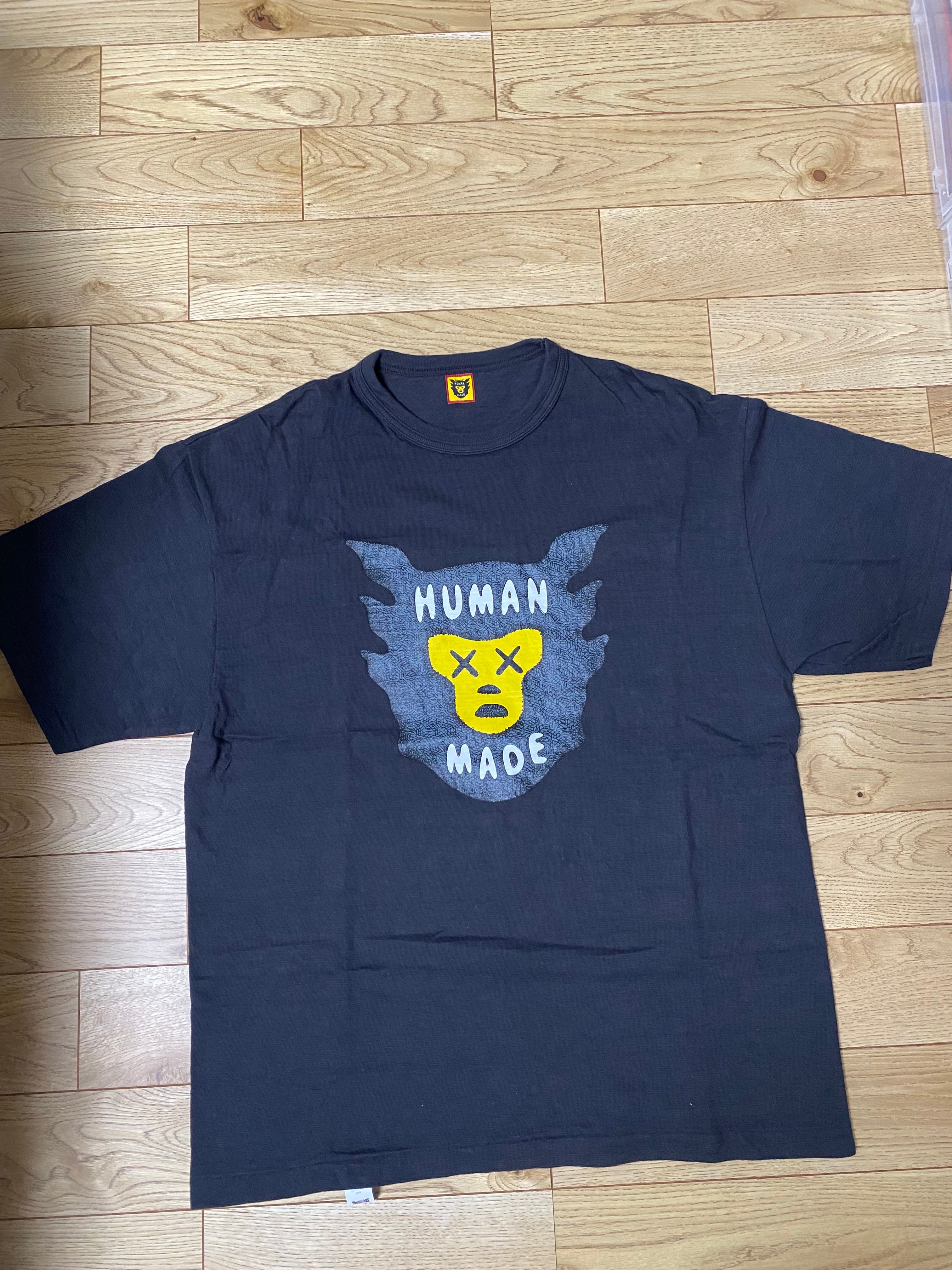 HUMAN MADE x KAWS T-Shirt #1 "Black"