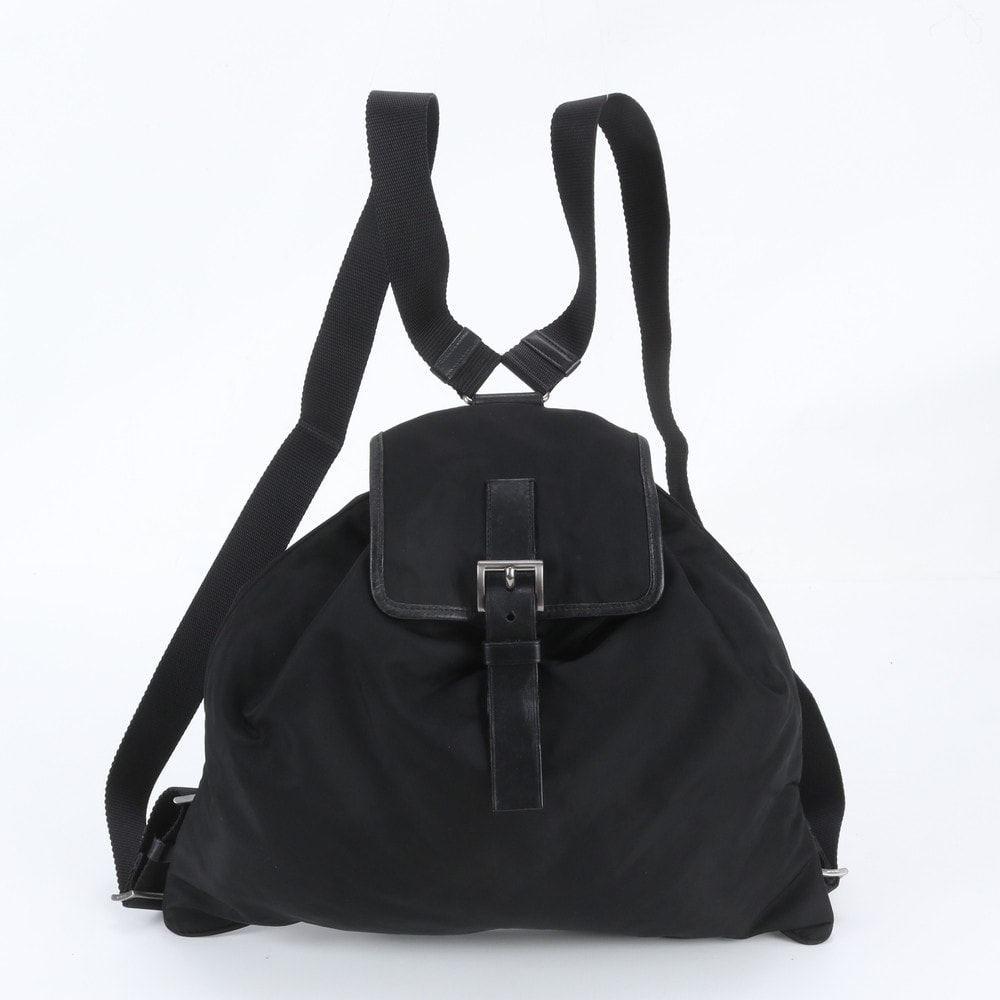 ■美品 プラダ テスート ナイロントライアングルロゴリュックサック