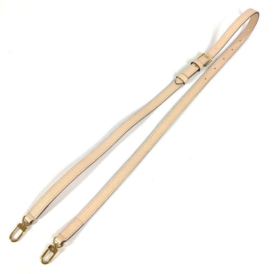 ルイヴィトン LOUIS VUITTON 付属品 ショルダーストラップ レザー ベージュ 新品同様