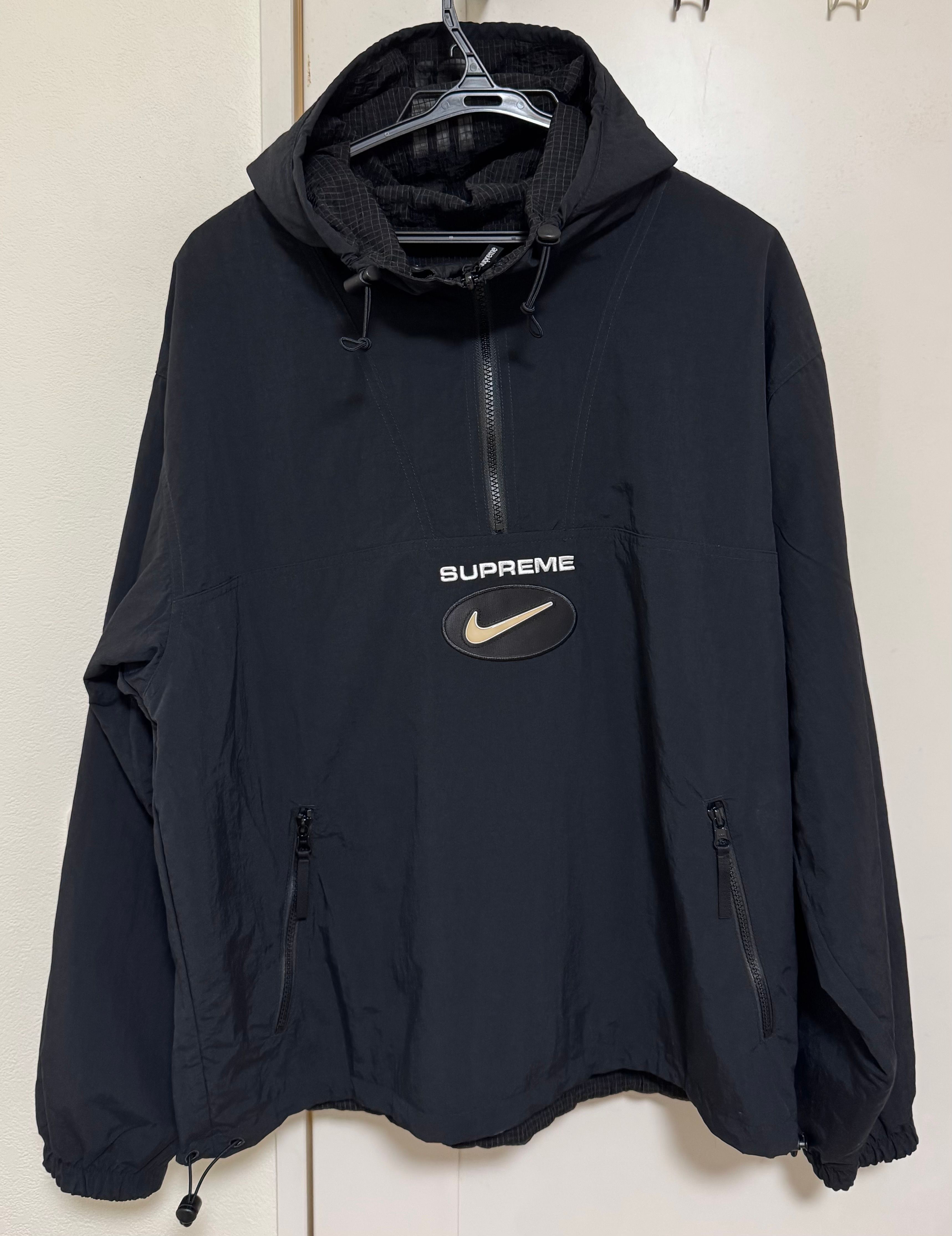 Supreme / Nike Jewel Reversible Ripstop Anorak "Black"
