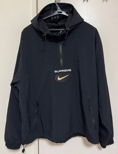Supreme / Nike Jewel Reversible Ripstop Anorak "Black"