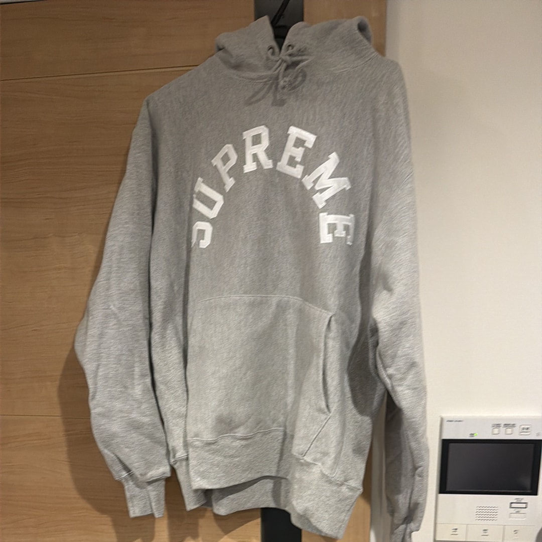 Supreme x Champion Hooded Sweatshirt "Heather Grey"