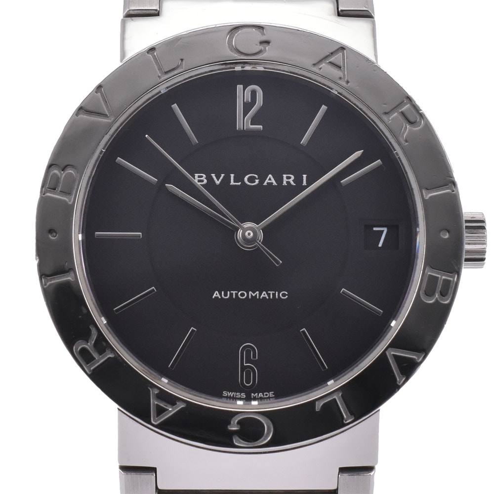 値下 ブルガリ BVLGARI BB33SSD AUTO ブルガリブルガリ デイト 自動巻き メンズ 良品 □#150274