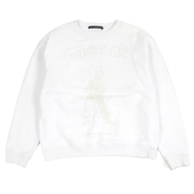 Louis Vuitton Scarcrow Embroidered Sweatshirt "White"