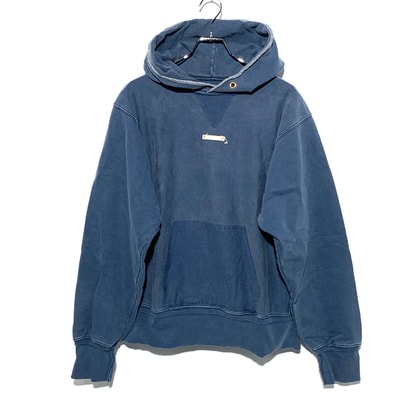 Maison Margiela Stitch Tag Detail Hoodie "Marine"