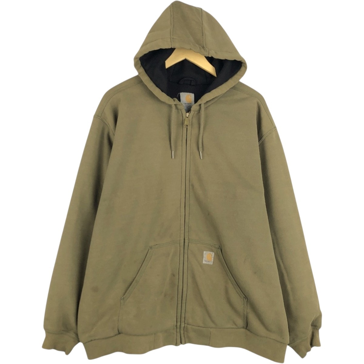 古着 カーハート Carhartt スウェットフルジップパーカー メンズXL相当/eaa676027