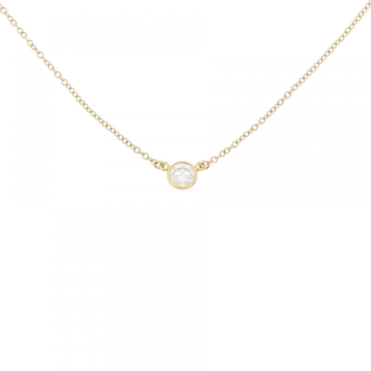 ティファニー バイザヤード ネックレス 0.22CT G VS1 EXT