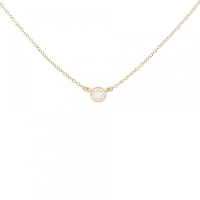 ティファニー バイザヤード ネックレス 0.22CT G VS1 EXT