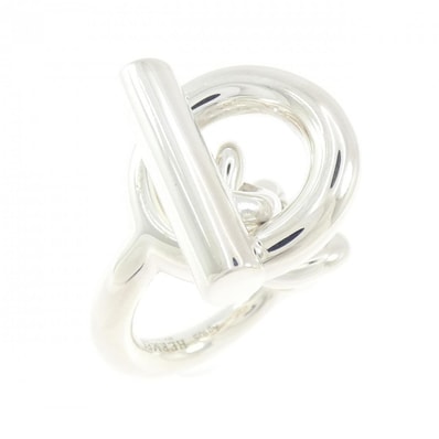 Hermes Croisette Ring GM Large Model "Silver"