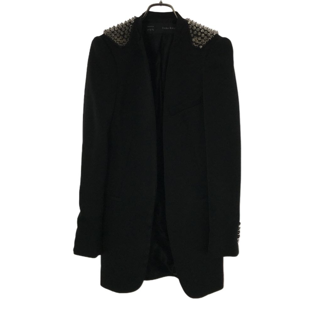 ZARA BASIC ザラベーシック スタッズ付 ジャケット XS ブラック