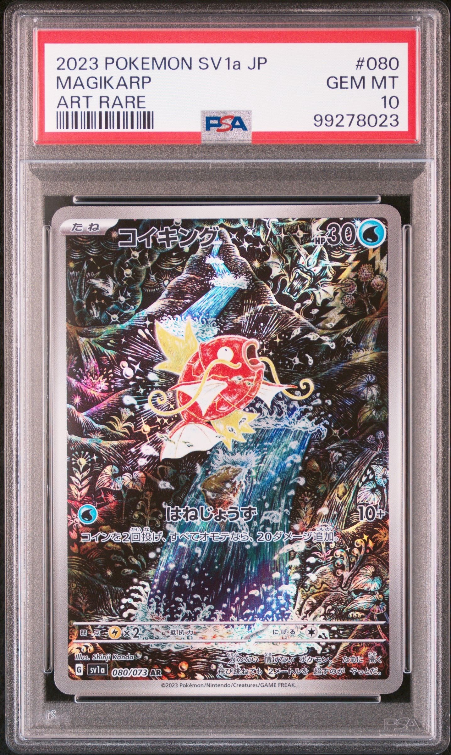 コイキング AR[SV1a 080/073](スカーレット&バイオレット 拡張パック「トリプレットビート」)