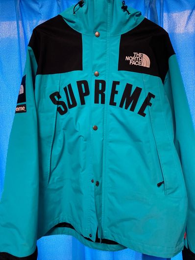 Supreme x The North Face Arc Logo Mountain Parka "Blue"