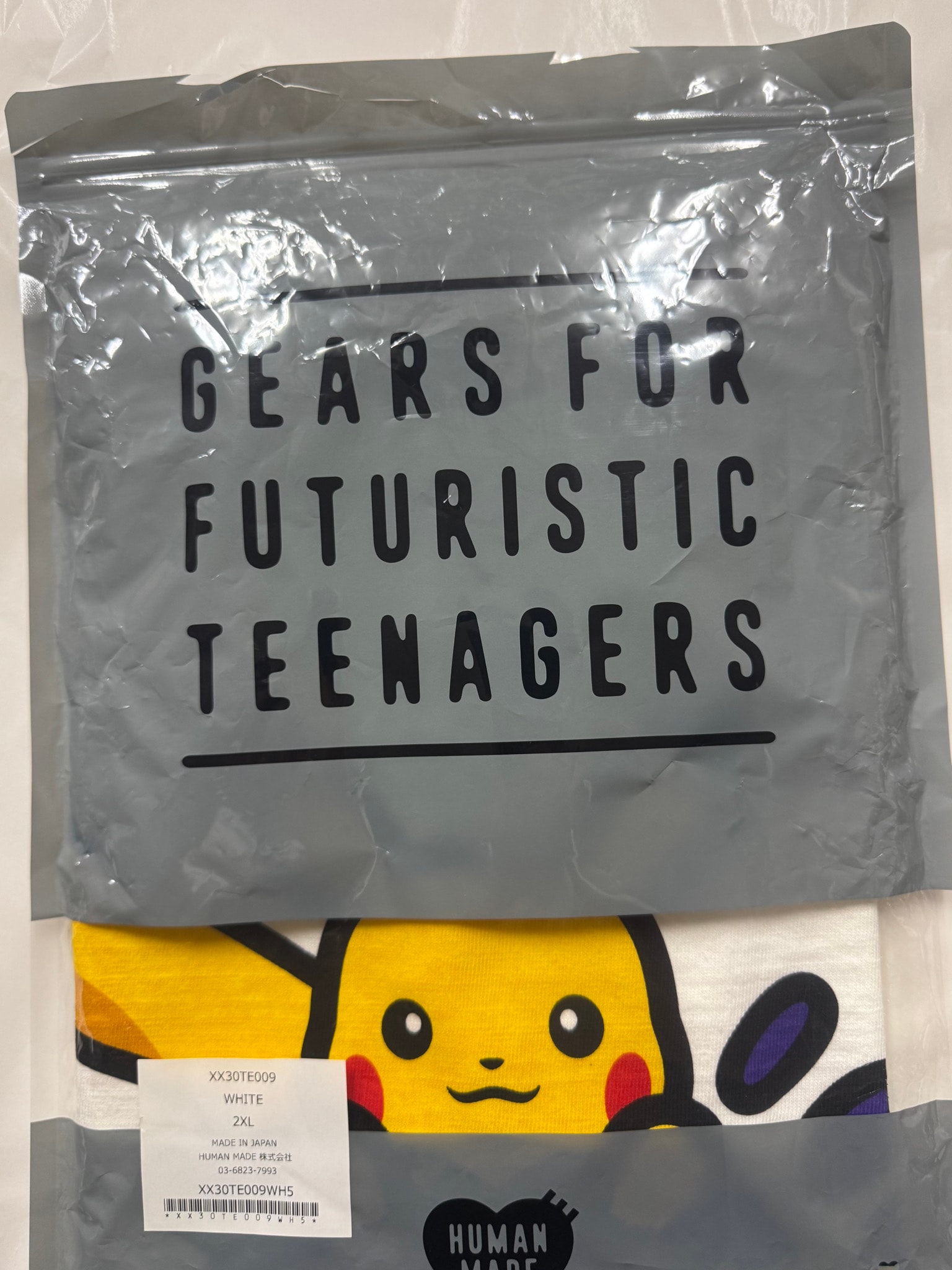 HUMAN MADE x Pokemon Made Graphic T-Shirt (Pikachu) Fukuoka "White"