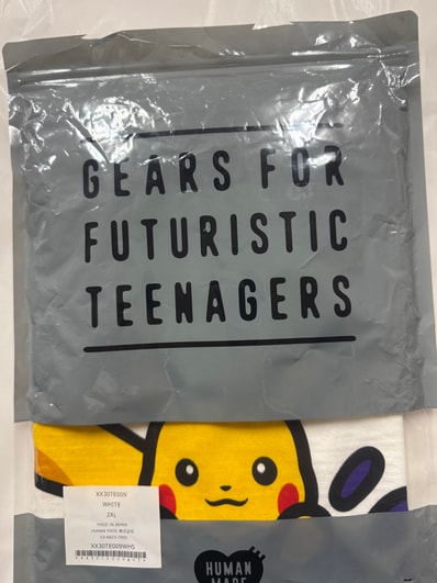 HUMAN MADE x Pokemon Made Graphic T-Shirt (Pikachu) Fukuoka "White"
