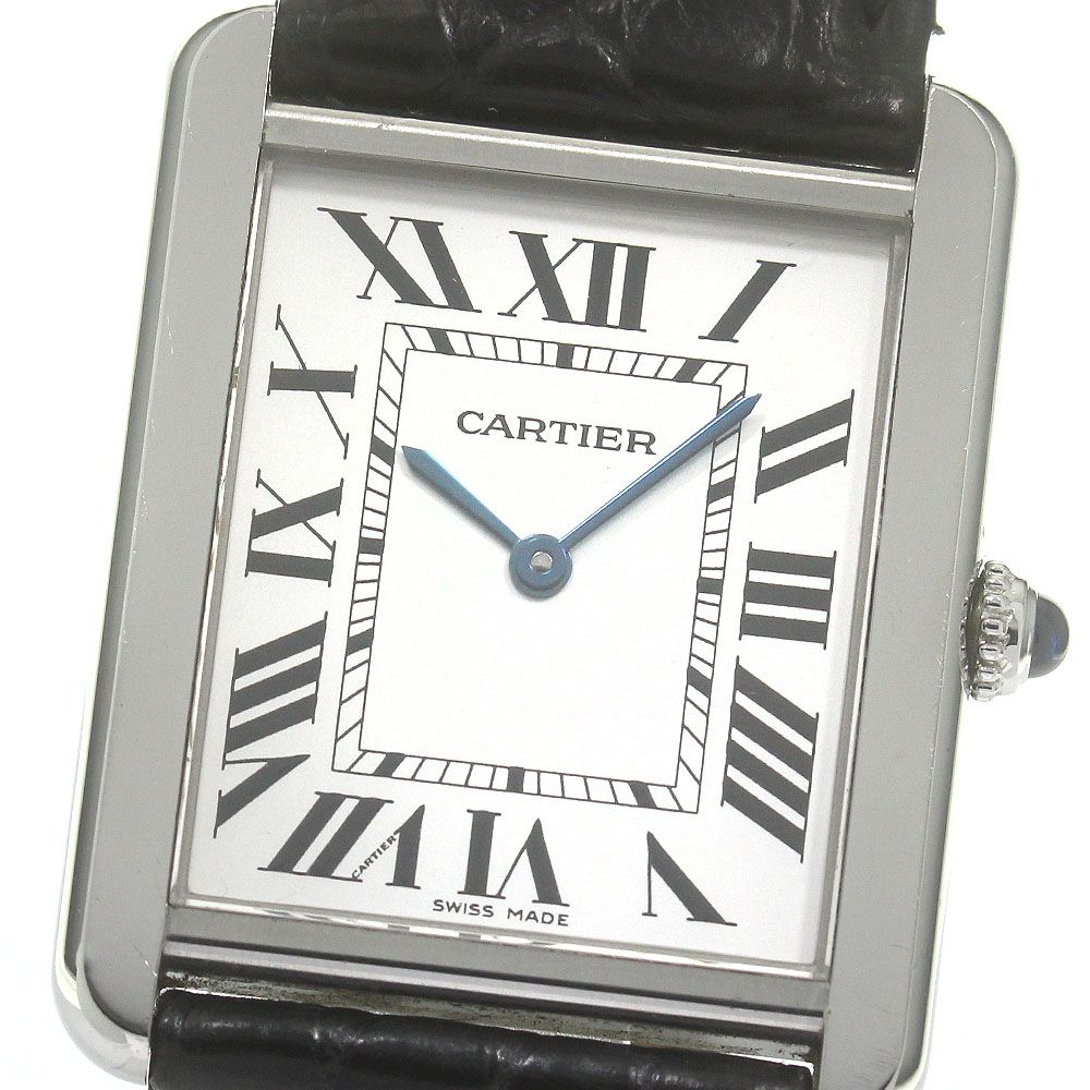 ★保 カルティエ タンクソロLM  W1018355 メンズ 【中古】