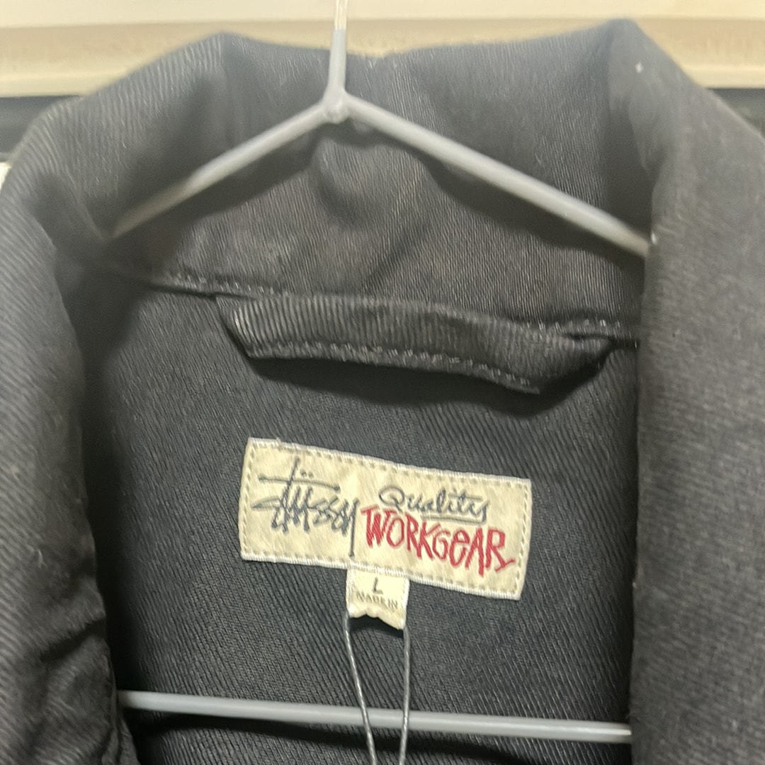 stussy  trucker denim