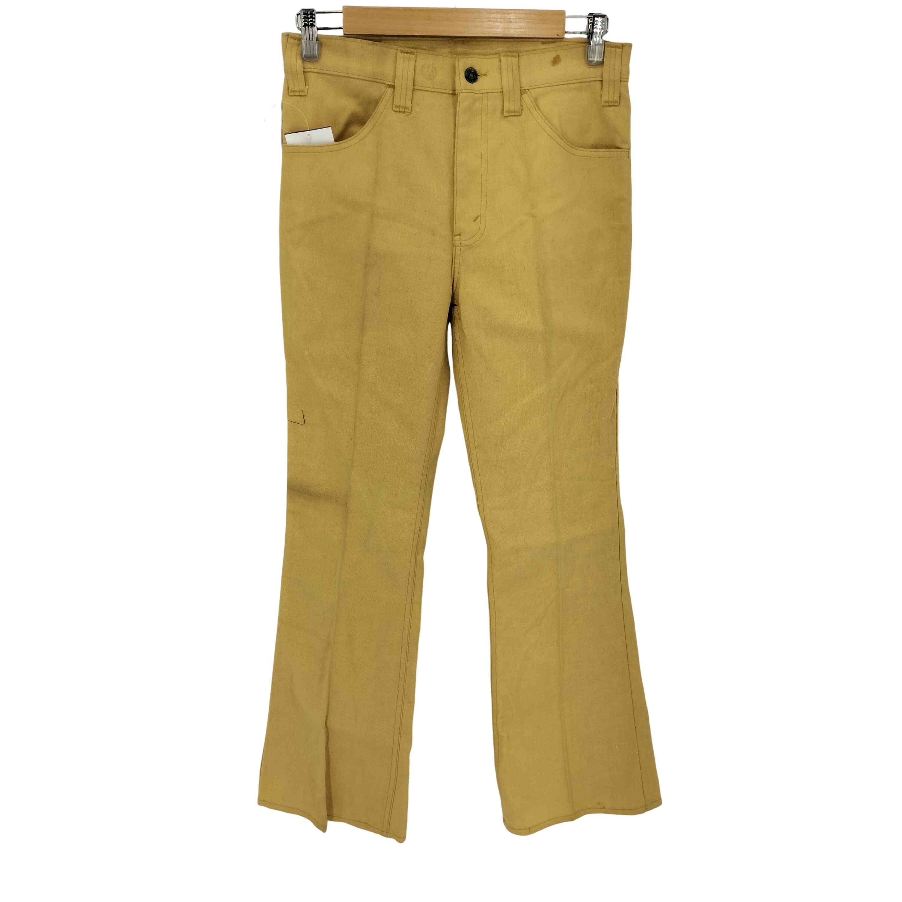 70S アルミLEVISジップ 黒タグ STA-PREST ブーツカット【1135429488845】