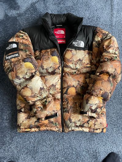 Supreme x The North Face Leaves Nuptse Jacket "Leaves"