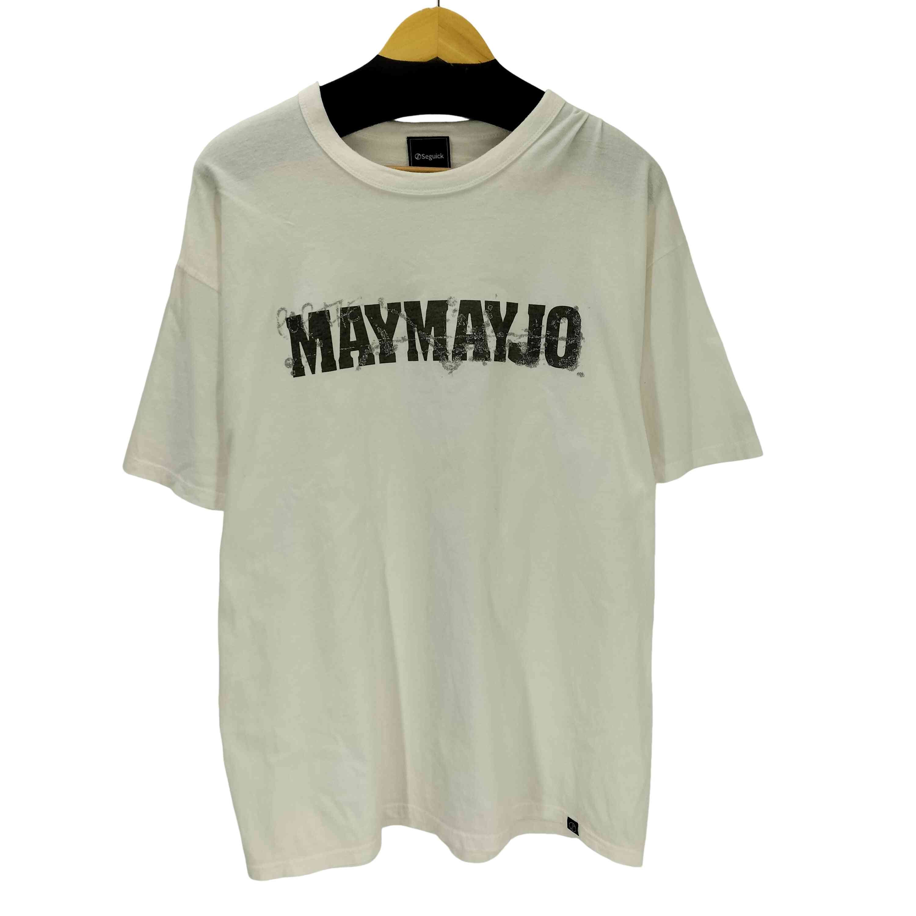 ×Seguick MAYMAYJO ラメ プリント Tシャツ【1139098668065】