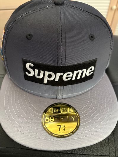 Supreme Gradient Box Logo New Era "Black"