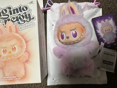 POP MART THE MONSTERS (LABUBU) Big into Energy Series Plush Pendant LUCK