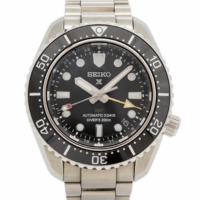 【6wfc0232】セイコー プロスペックス SBEJ011/6R54-00D0 黒文字盤【中古】腕時計 メンズ
