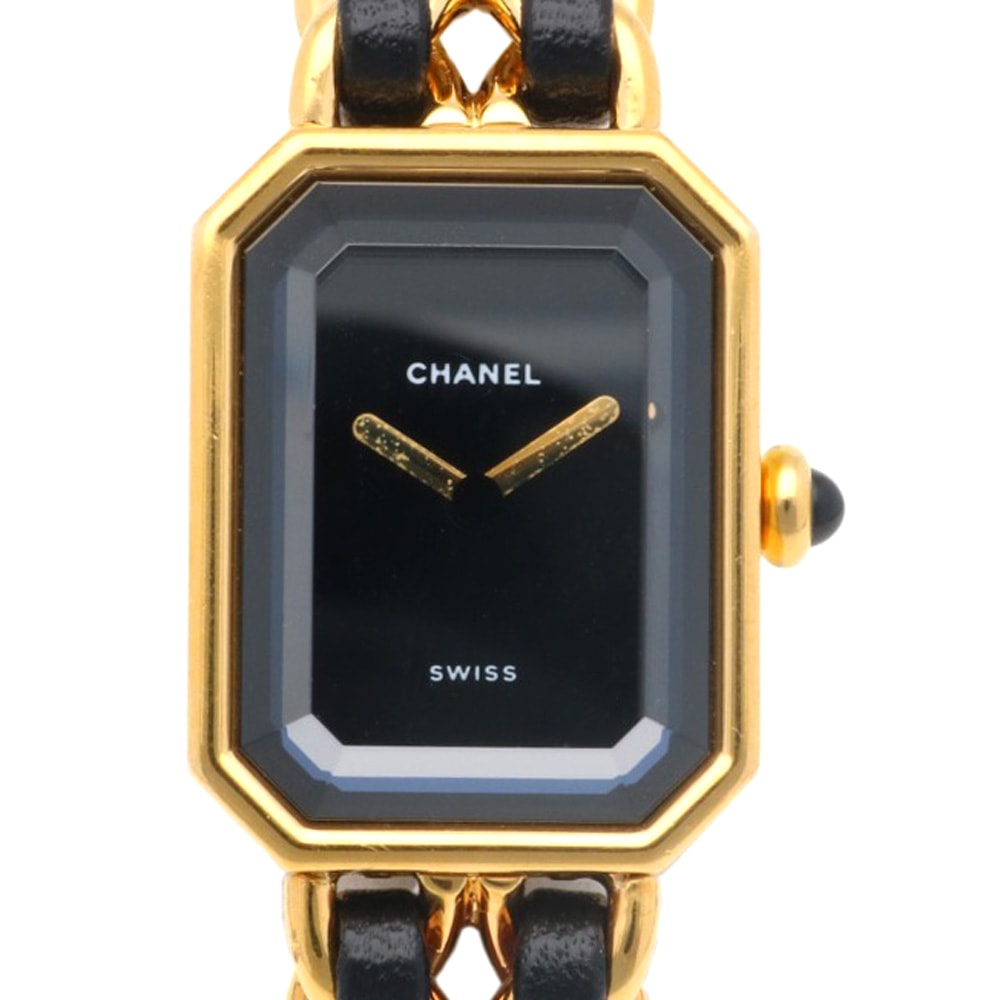シャネル プルミエール S 腕時計 時計 GP H0001 クオーツ レディース 1年保証 CHANEL  中古