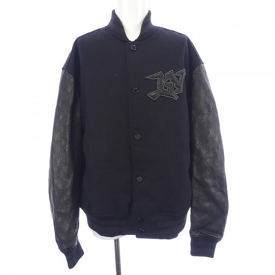 ルイヴィトン LOUIS VUITTON モノグラムエンボスレザーアンドウールブルゾン HNL06EZCZ ブルゾン