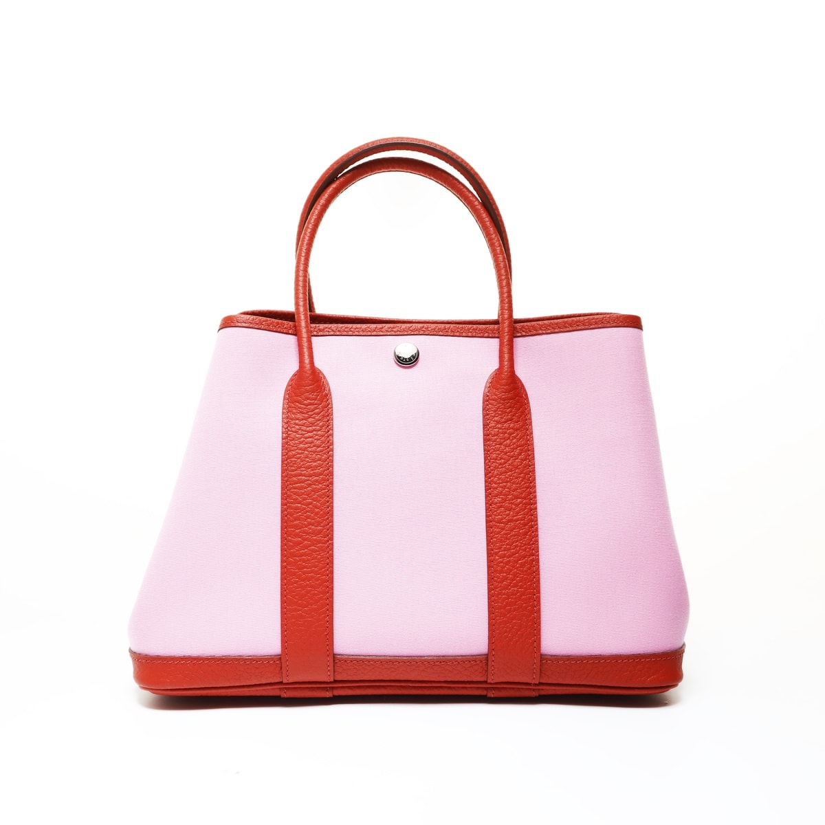 エルメス HERMES ガーデンパーティ TPM ルージュドュセス ハンドバッグ【中古】