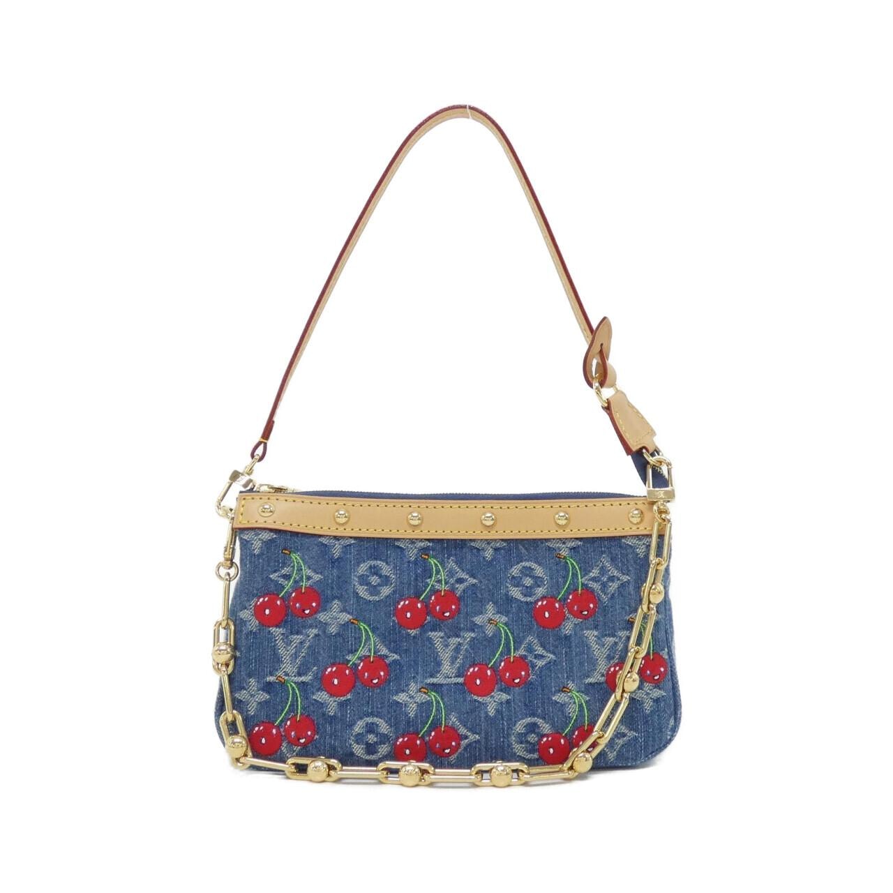 ルイヴィトン モノグラム チェリー デニム(LV X TM ポシェット アクセソワール M13994 アクセサリーポーチ