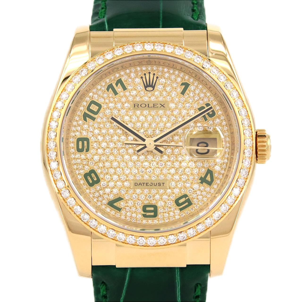 ロレックス デイトジャスト 116188RBR YG 自動巻 D番